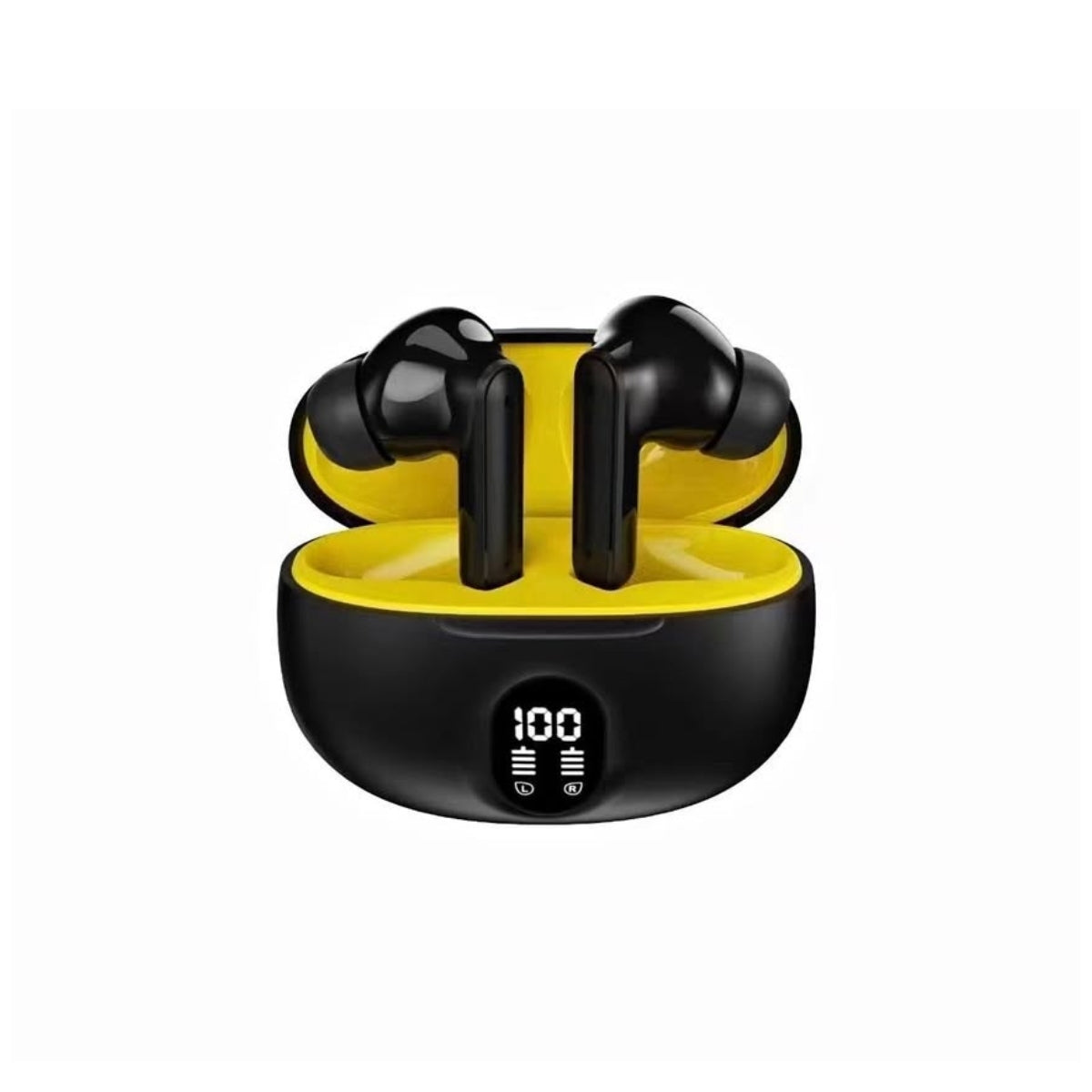 TWS Stereo Wireless Earbuds with LED Display & ENC Noise Cancelling