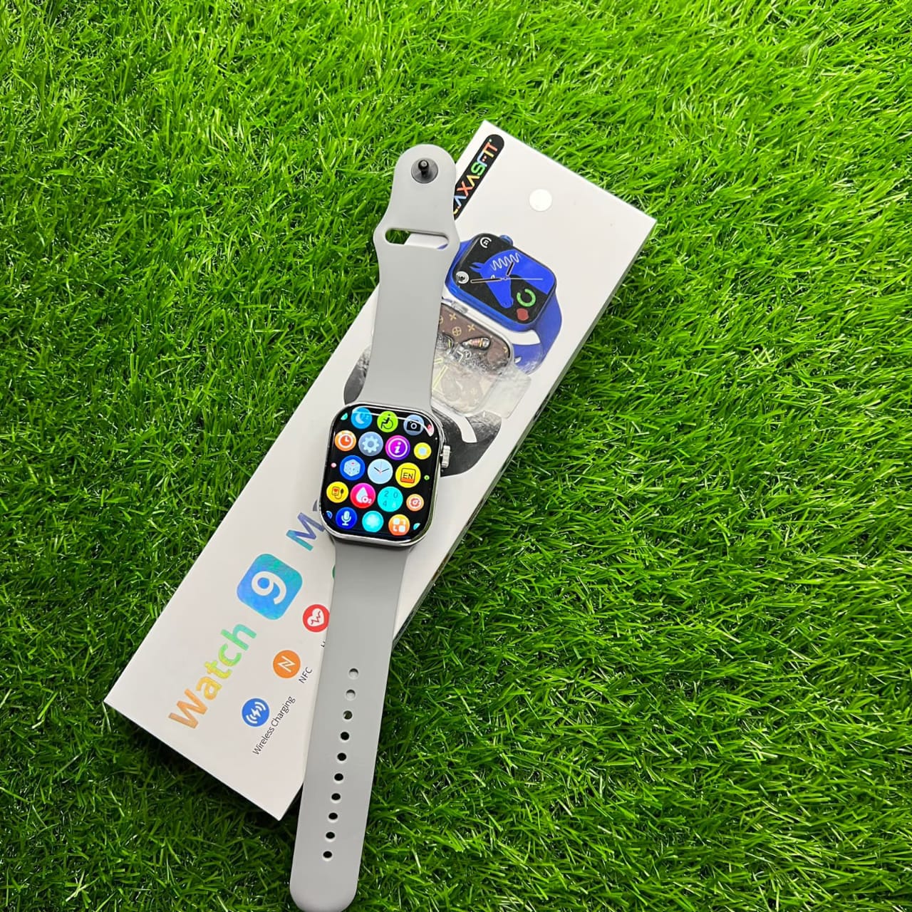 Watch 9 Max Smart Watch - Series 9 - Full Edge HD Display - Bluetooth Calling - Alwayz On Display Feature - Wireless Charging
