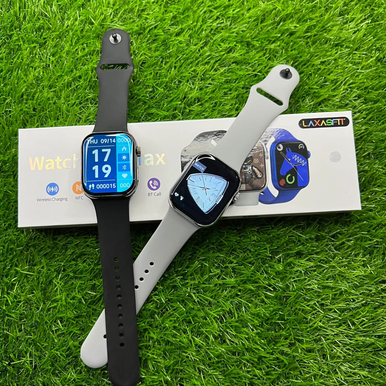 Watch 9 Max Smart Watch - Series 9 - Full Edge HD Display - Bluetooth Calling - Alwayz On Display Feature - Wireless Charging