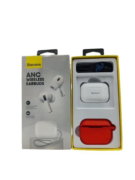 Baseus ANC Wireless Earbuds with silicone case ā Premium Sound & Noise Cancellation, AirPods Pro Style!"