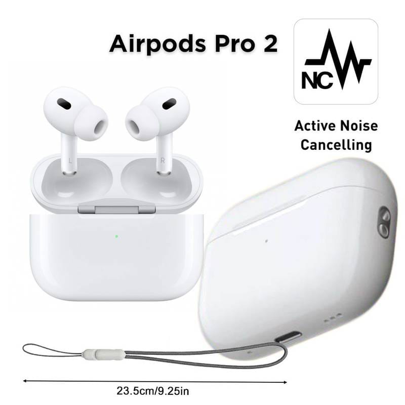AirPods Pro 2 – Wireless Earbuds with Active Noise Cancelling & MagSafe Charging Case