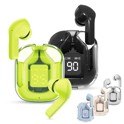 AIR 31 LED Display Transparent airbuds with premium sound Long Battery Duration