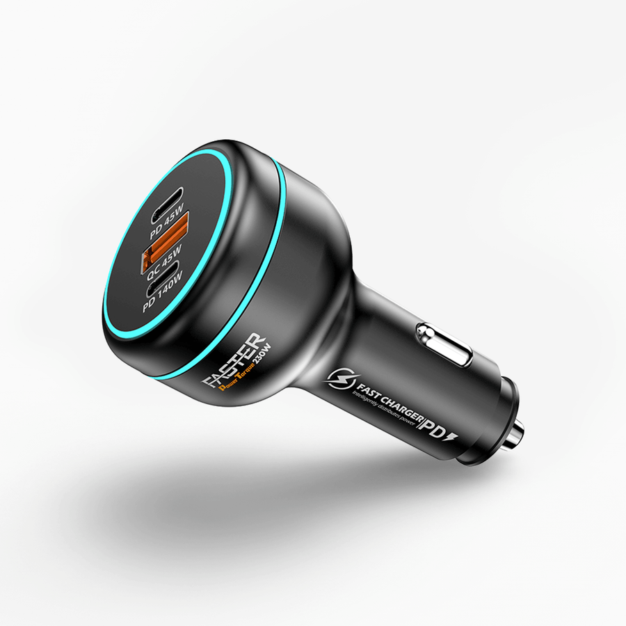 Power Torque FCC-230W Car Charger