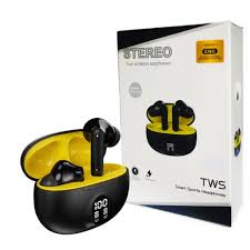TWS Stereo Wireless Earbuds with LED Display & ENC Noise Cancelling